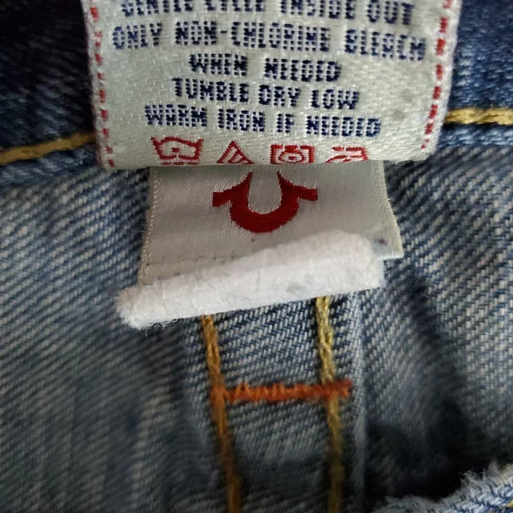True Religion World Tour Billy Straight Leg Jeans